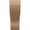 Ekena Millwork 2in. W x 6in. H x 24in. L Greensboro Woodgrain TimberThane Rafter Tail, Primed Tan RFTUR02X06X24GRNRCPR - alternate 3